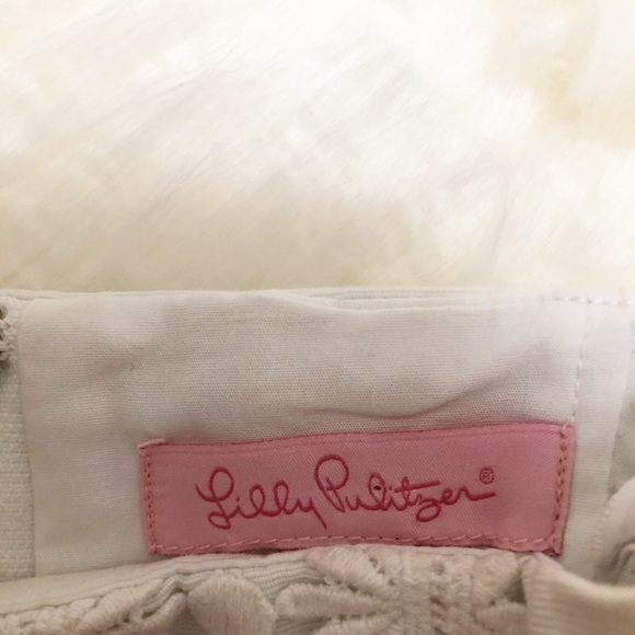 Lilly Pulitzer Betsey Classic White Beaded Dress - Picture 4 of 4